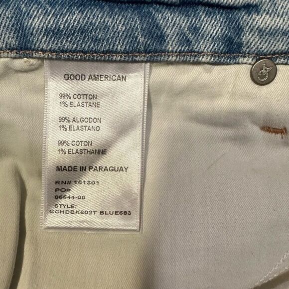 GOOD GIRLFRIEND HIGH WAIST STRAIGHT LEG JEANS IN BLUE683 - Picture 8 of 8